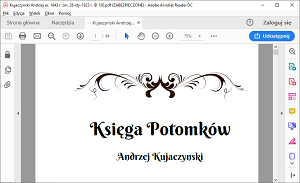 Księga potomków