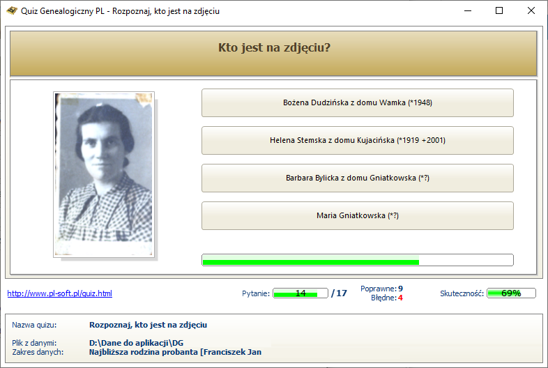 Quiz genealogiczny