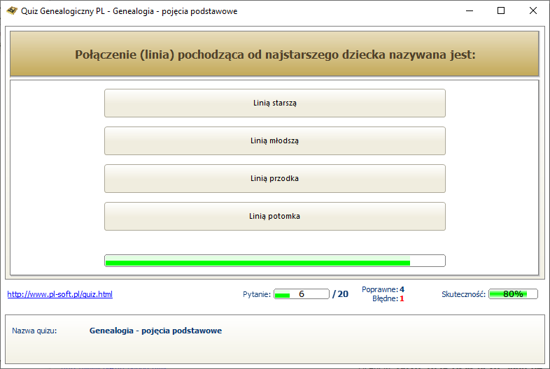 Quiz genealogiczny